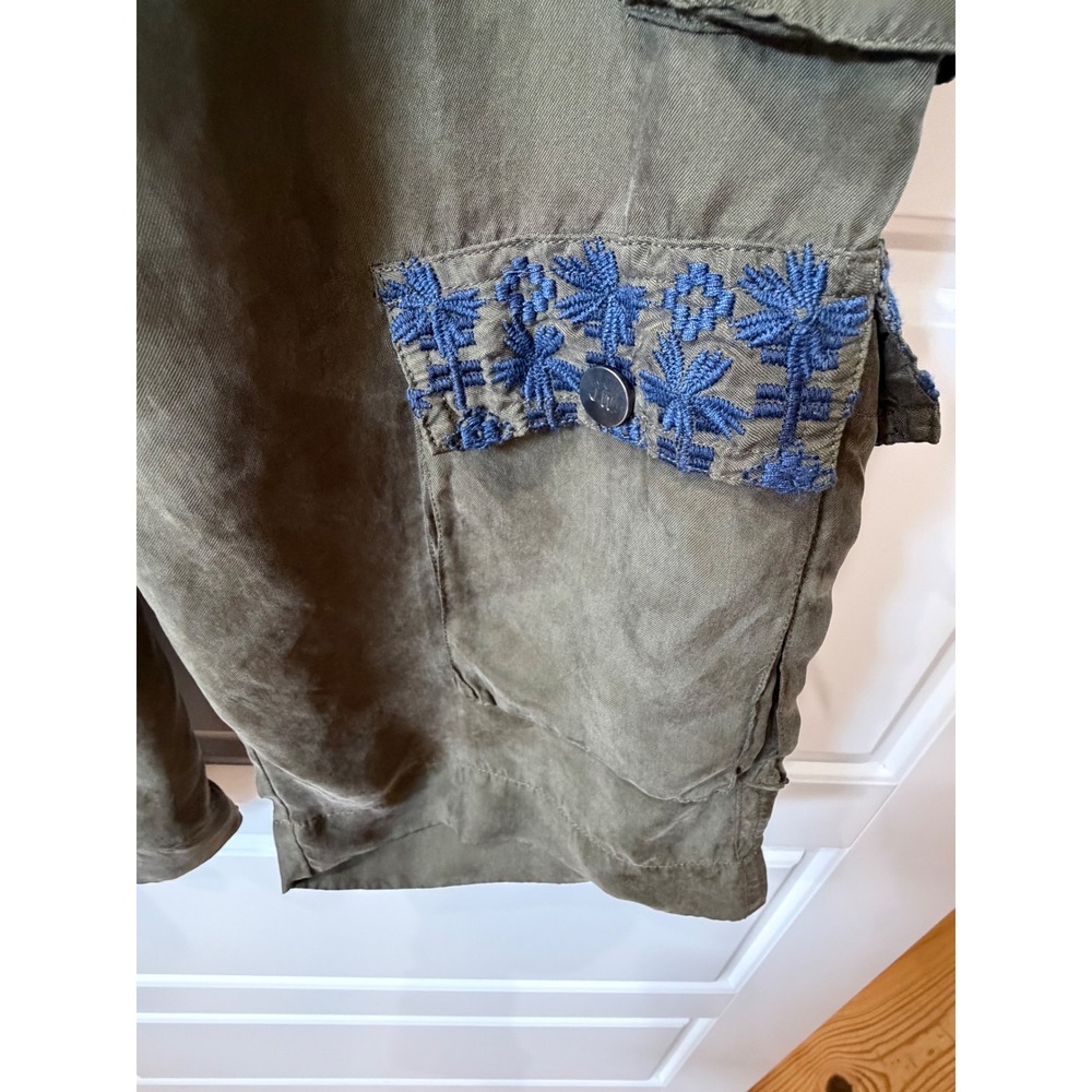 Johnny Was Karlie Jones Cargo Pants Size Small Boho Utility Fairy Grunge - Picture 5 of 12